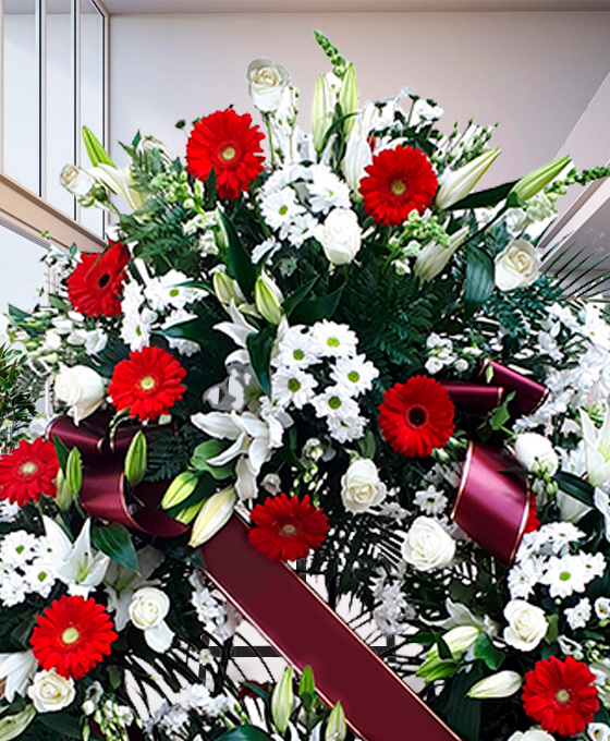 Flores faenarías para los tanatorios de Pamplona