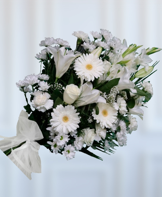 Ramo de flores funerarias para Pamplona