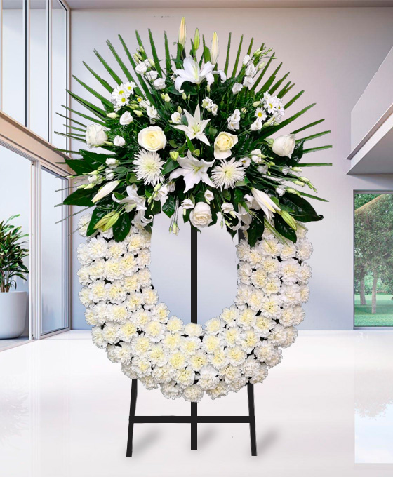 Corona Blanca especial para tanatorios