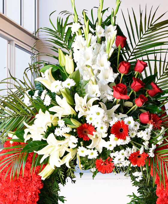 Envío de flores para tanatorios de Pamplona